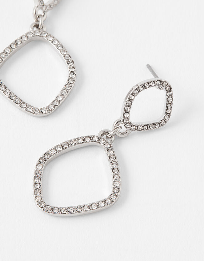 Glamazon Pavé Short Drop Earrings, , large