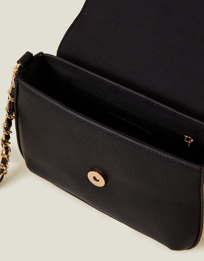 Top Handle Cross-Body Bag, Black (BLACK), large