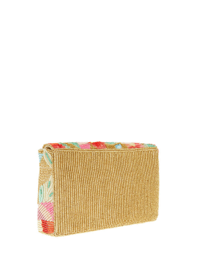 Tasmin Floral Embellished Clutch Bag, , large