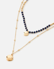 St Ives Beaded Multirow Necklace, , large