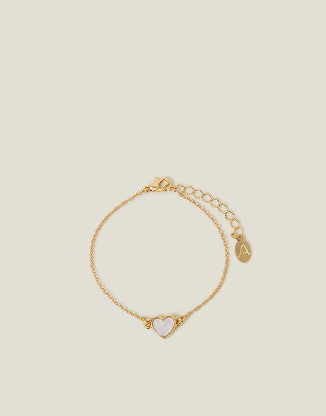 Resin Heart Chain Bracelet, , large