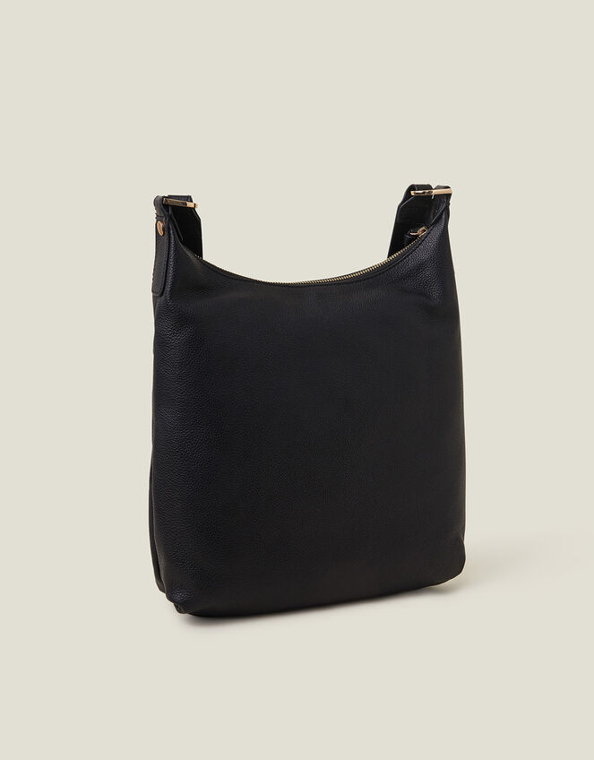 Leather Large Scoop Bag, , large
