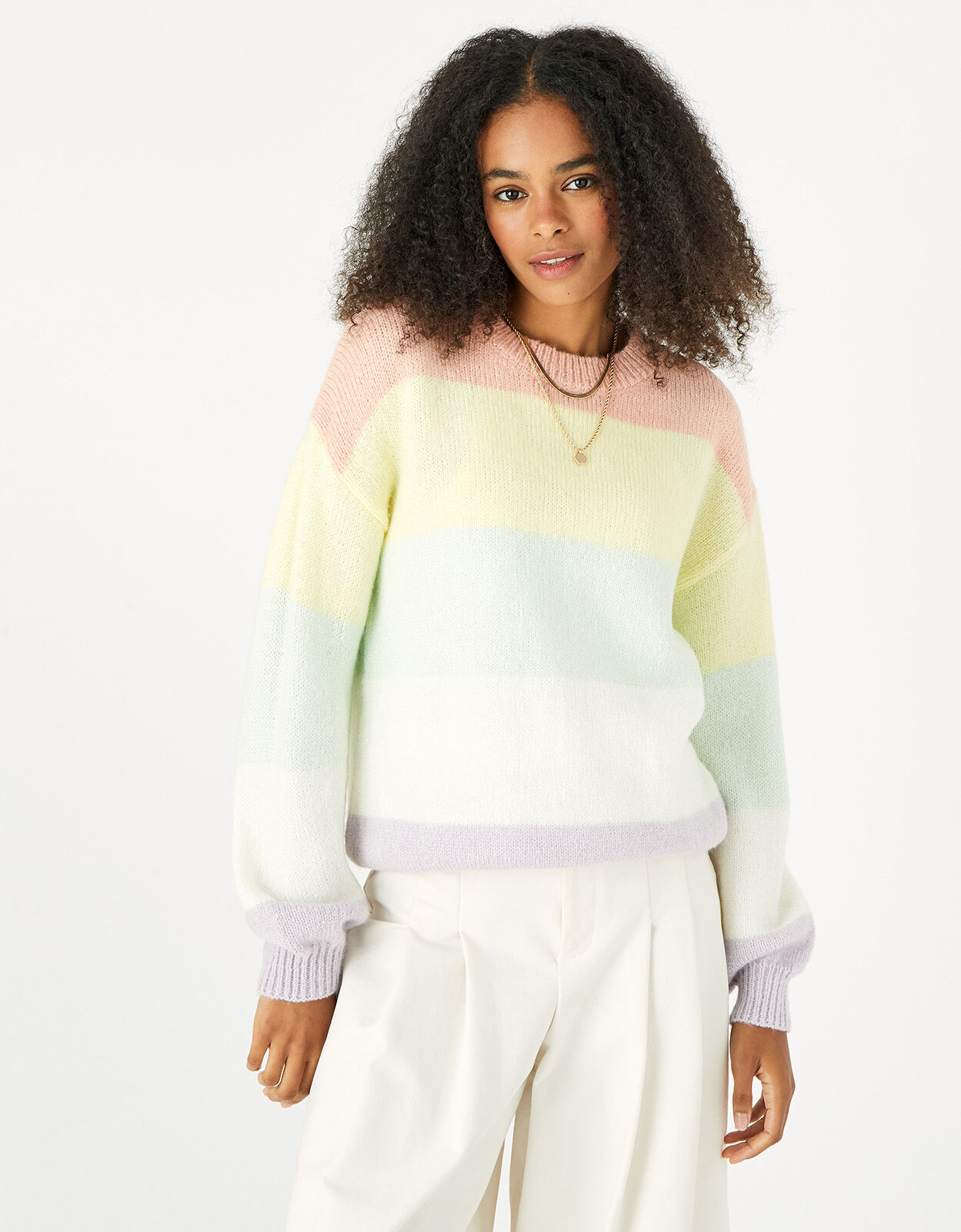 White stuff candy stripe jumper 2025