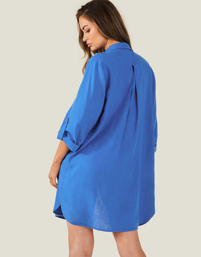 Beach Shirt, Blue (BLUE), large