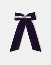 Shooting Star Beaded Bow Barrette Hair Clip, , large