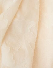 Burnout Lightweight Scarf, Cream (CREAM), large