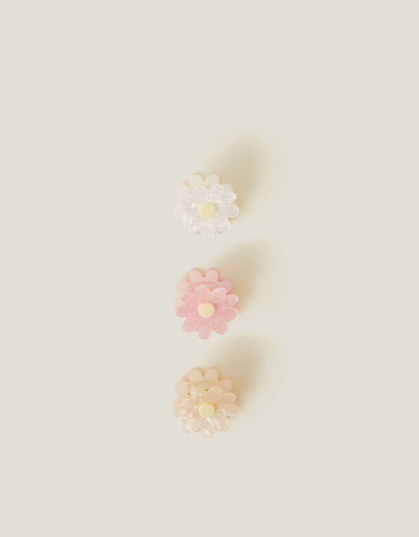 3-Pack Mini Daisy Claw Clips, , large