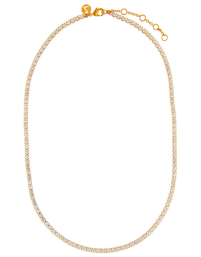 Sparkle Tennis Necklace, , large