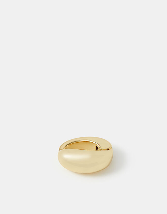 14ct Gold-Plated Lever Ear Cuff, , large