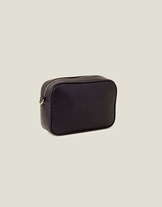 Camera Bag with Webbing Strap, Black (BLACK), large