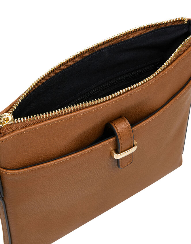 Modern Messenger Bag, Tan (TAN), large