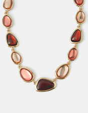 Mixed Stone Collar Necklace, , large