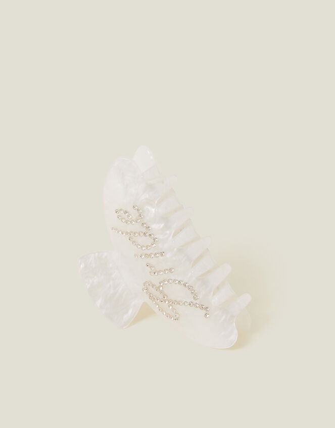 Bride Embellished Claw Clip, , large