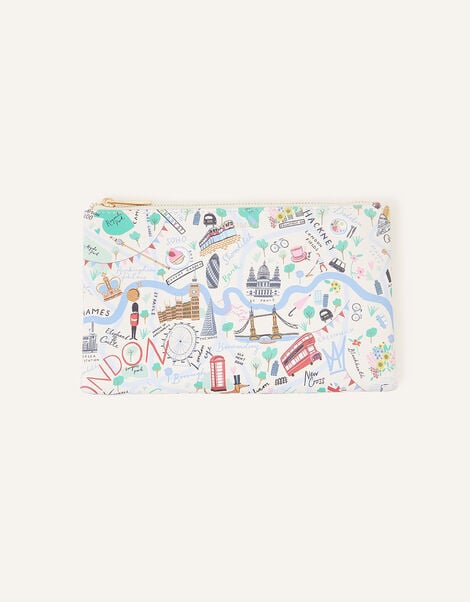 London Print Pencil Case, , large