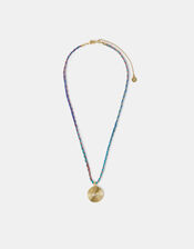 14ct Gold-Plated Braid Pendant Necklace, , large