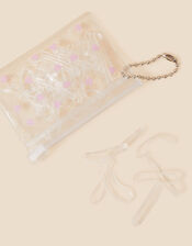 Mini Clear Hair Bands 50 Pack, , large