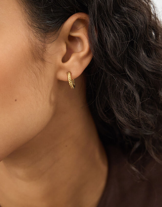 3-Pack Stainless Steel Mix Hoop Earrings, , large