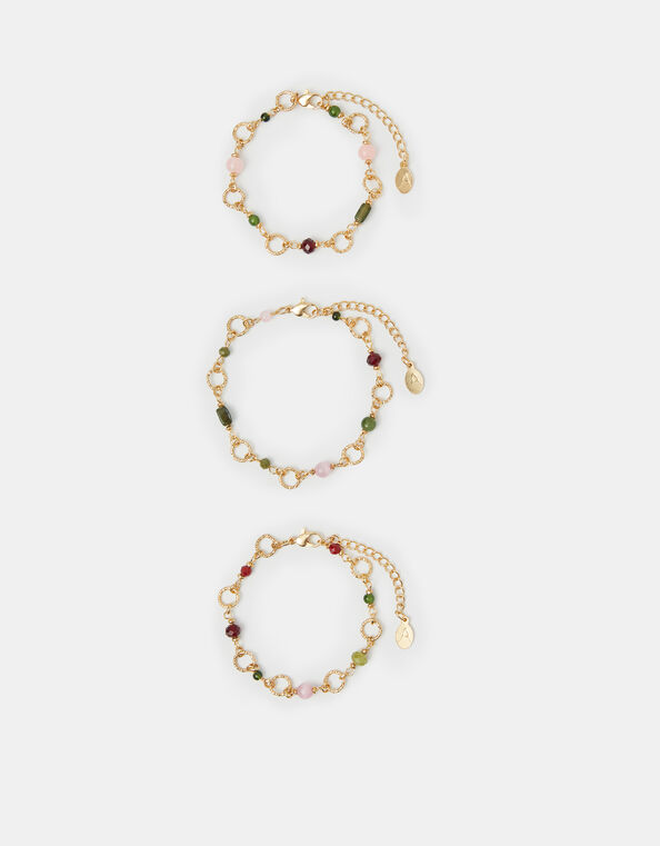 3-Pack Beaded Bracelets, , large