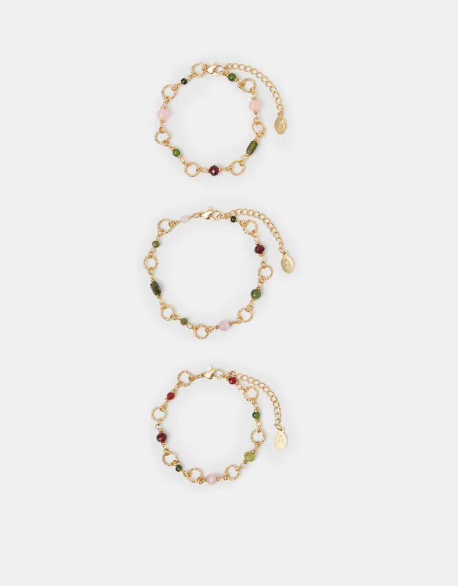 3-Pack Beaded Bracelets, , large