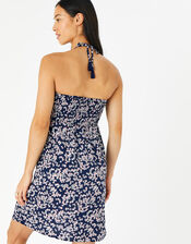 Daisy Bandeau Dress, Blue (NAVY), large