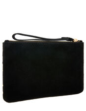 Leather Spot Pouch Bag, , large