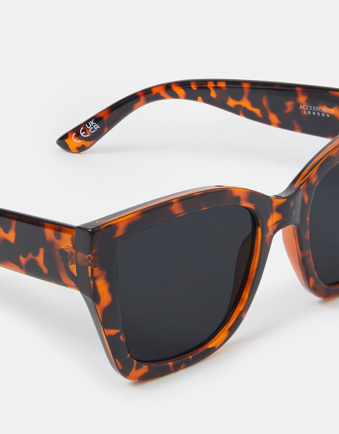 Tort Square Sunglasses, , large