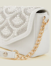 Girls Pearl Fan Mini Bag, , large