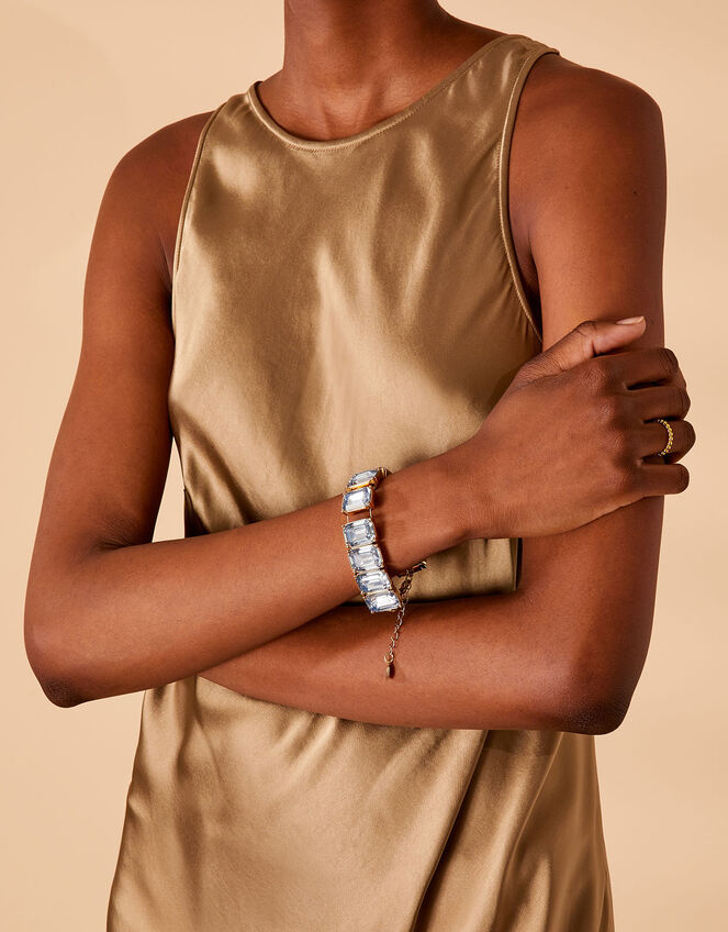 Statement Gem Bracelet, , large
