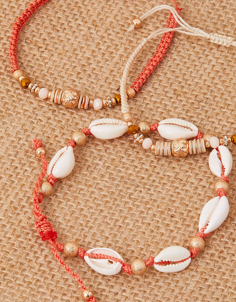 Shell Friendship Bracelets Set of Three, , large