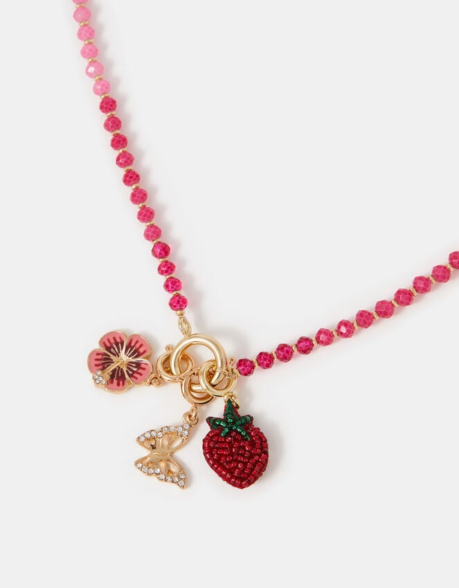 Ombr&eacute; Beaded Necklace, , large