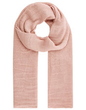 Metallic Lightweight Scarf, Pink (PALE PINK), large