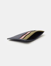 Wavy Colourblock Card Holder, , large