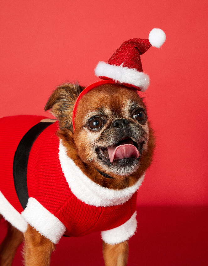 Santa Headband, Red (RED), large
