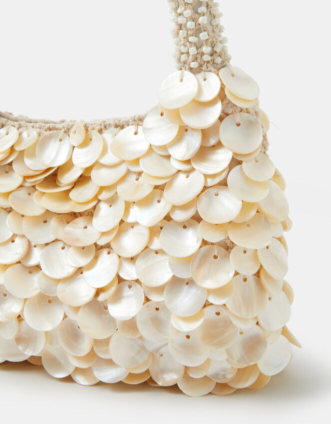 Mother of Pearl Beaded Bag, , large
