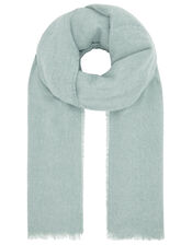 Wells Blanket Scarf Duck Egg, , large