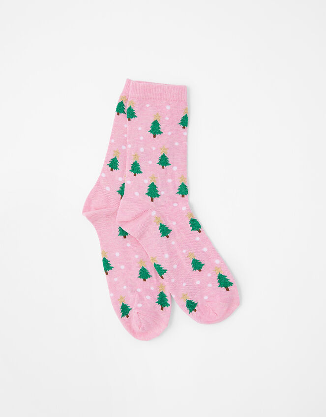 Christmas Tree Socks, , large