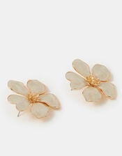 Flower Statement Stud Earrings, , large