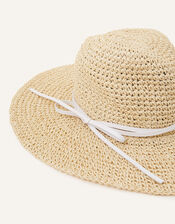 Fifi Fine Crochet Floppy Hat, , large