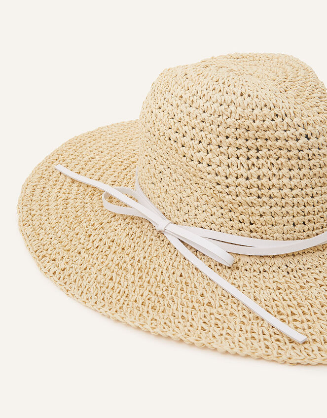 Fifi Fine Crochet Floppy Hat, , large