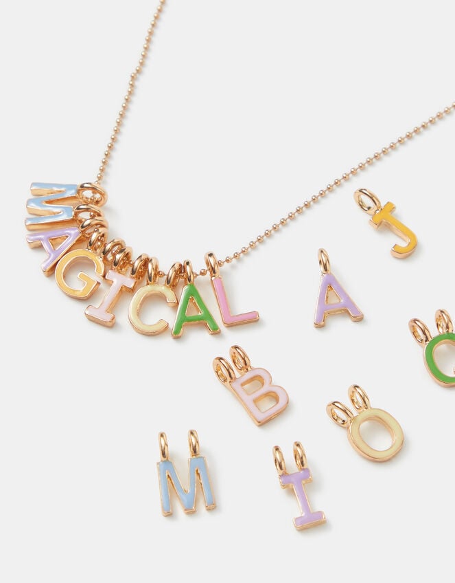 Girls Make-Your-Own Letter Necklace, , large