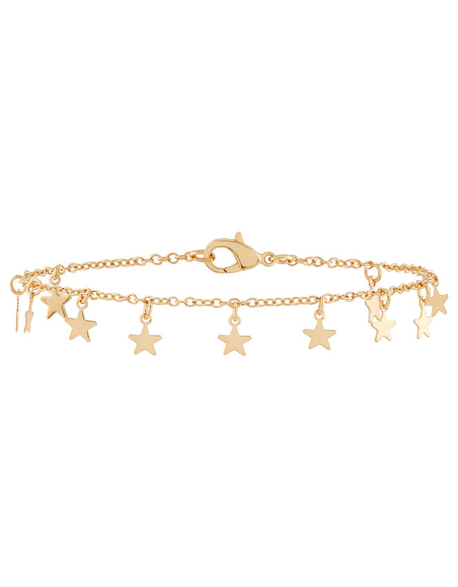 Mini Star Charm Anklet, , large