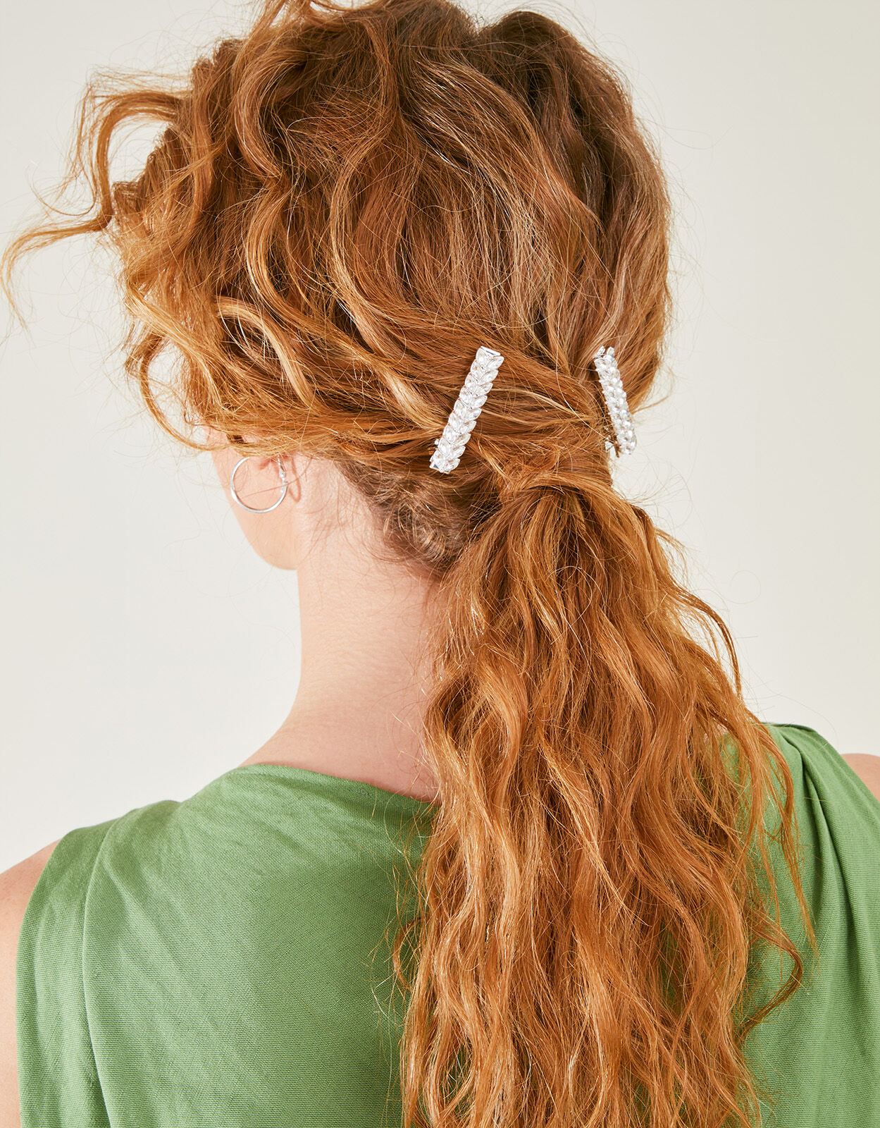 Long top wig clips