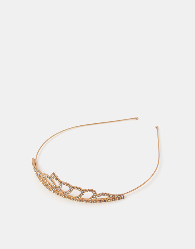 Girls Dimanté Tiara, , large