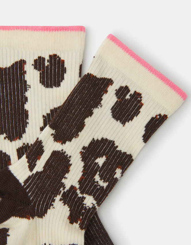 Cow Print Socks , , large