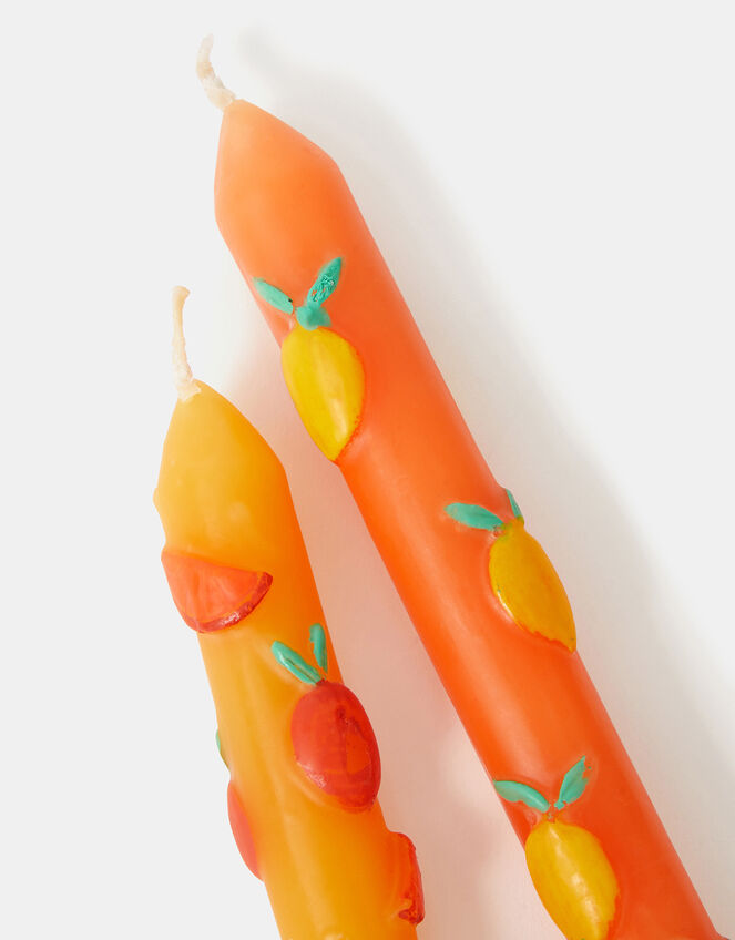 2-Pack Talking Tables Fruit Taper Candles, , large