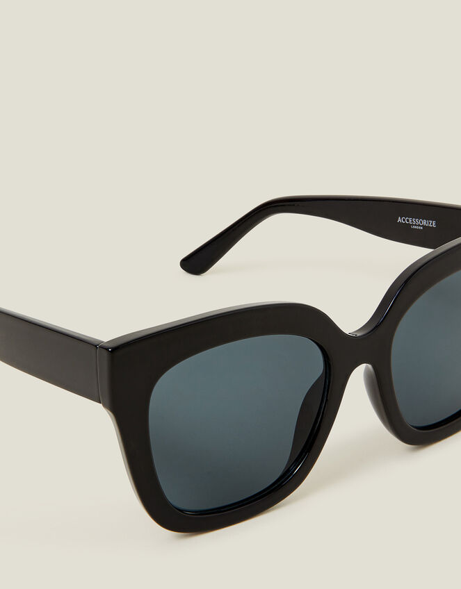 Chunky Cat Eye Sunglasses, , large