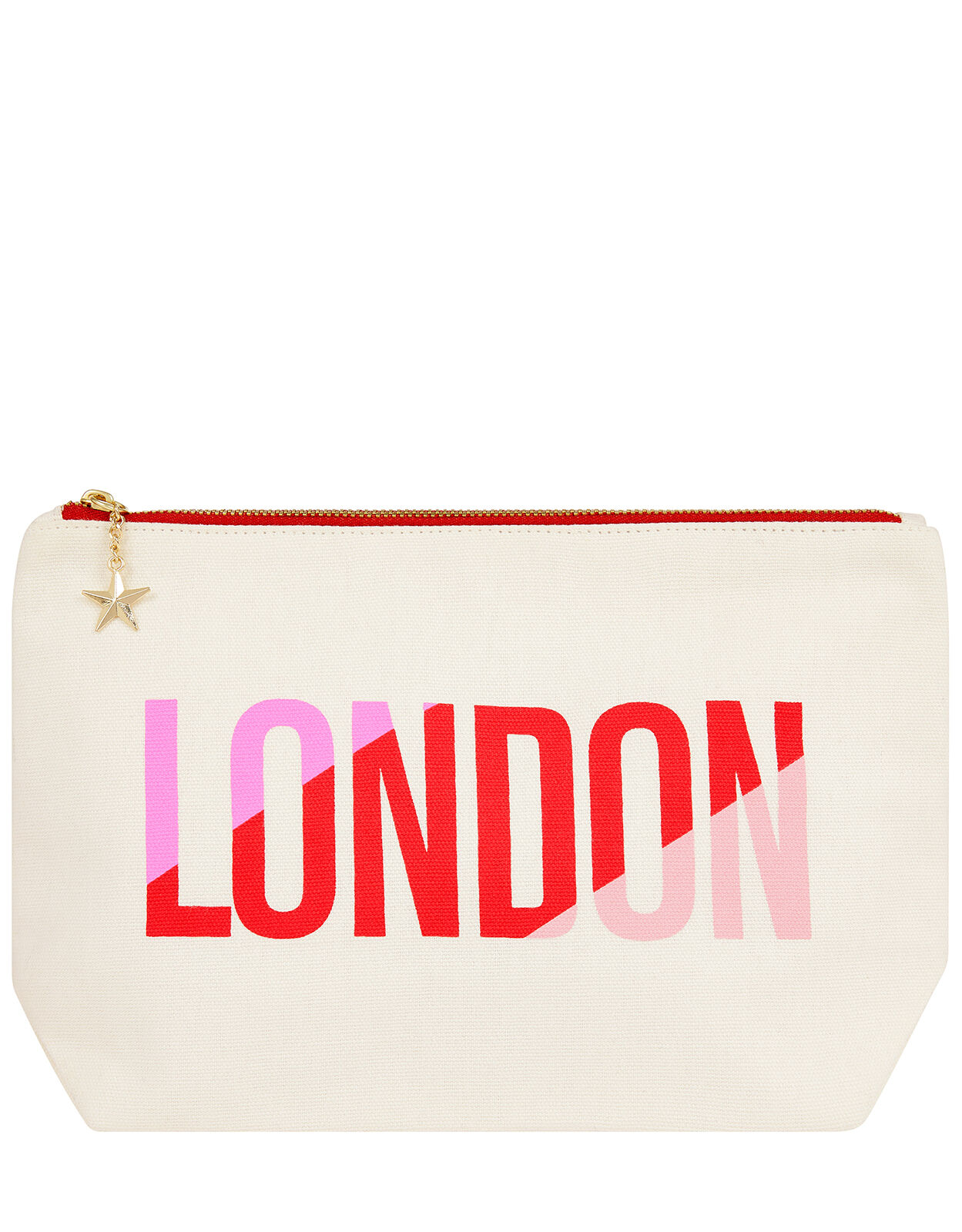 London Slogan Wash Bag | Handbags & Purses | Accessorize Global