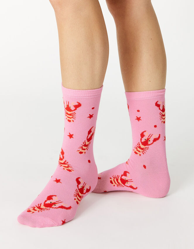 AllOver Lobster Socks Socks & Tights Accessorize UK