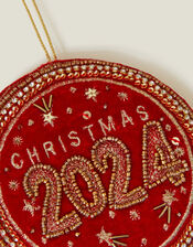Embellished 2024 Christmas Tree Decoration, , large