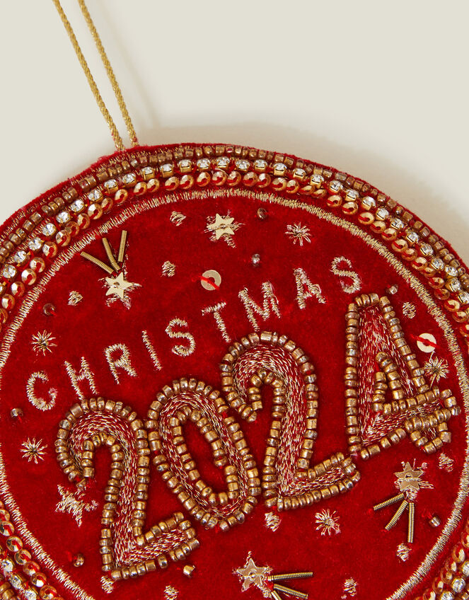 Embellished 2024 Christmas Tree Decoration, , large
